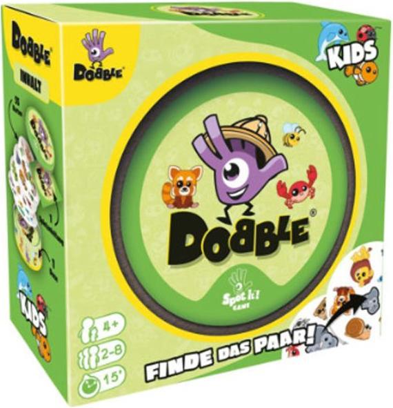 Image du produit Asmodée Dobble Kids Animaux (Allemand, Français, Suisse-allemand, Italien, Anglais)
