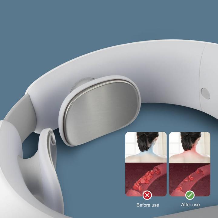 Actual product image Sygonix Vibration neck pillow MINI NACKENMAGEgerät
