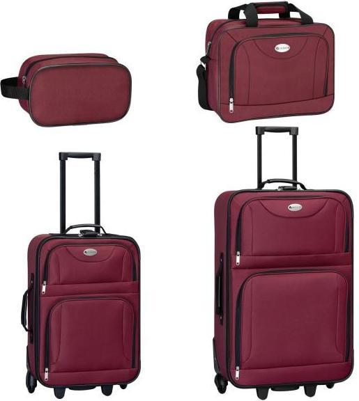Actual product image Juskys Trolley suitcase set Athens (60 l)