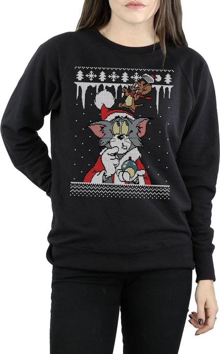 Immagine prodotto Tom & Jerry Christmas Fair Isle Felpa Donna (S)