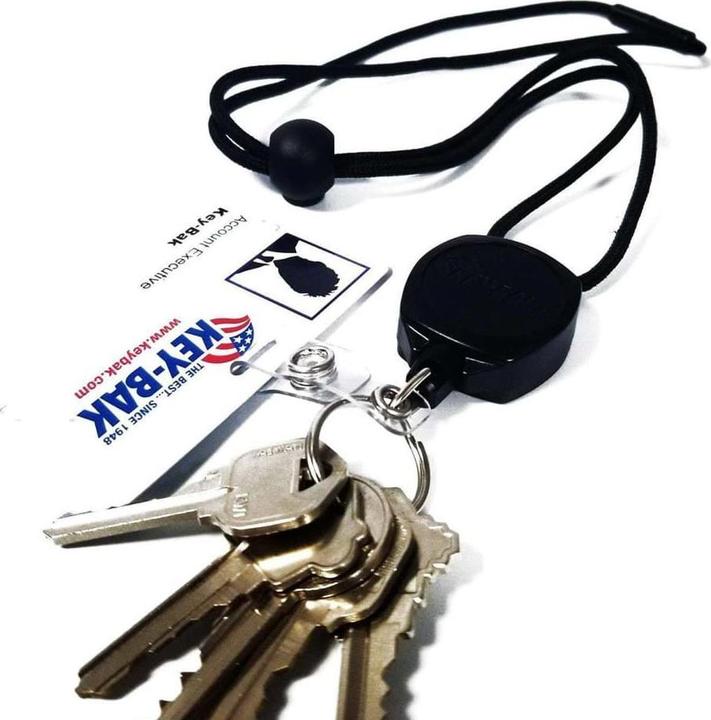 Immagine prodotto Key-Bak Sidekick Retractable Key Chain Badge Breakaway Lanyard