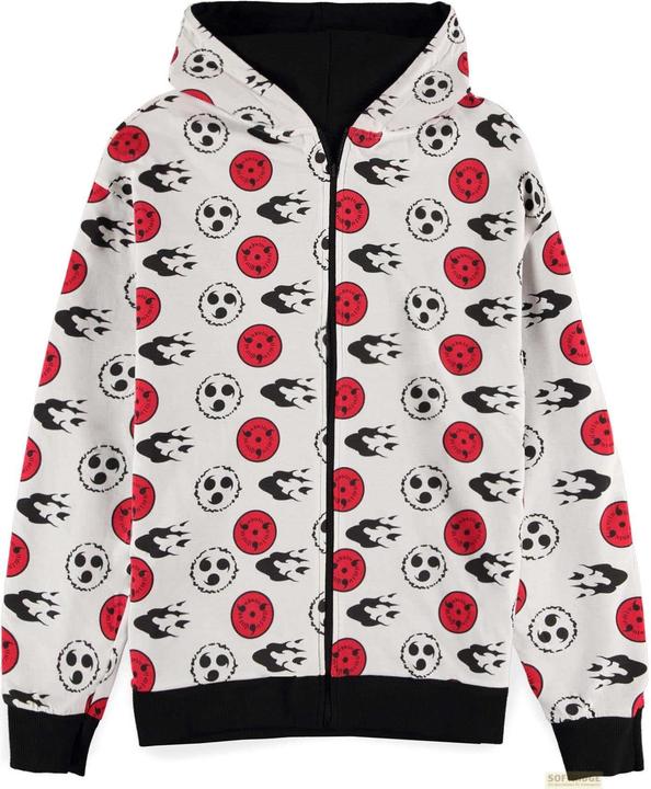 Actual product image Difuzed NARUTO SHIPPUDEN - Symbols - Pull à Capuche Zipper Réversible (2XL) (XXL)