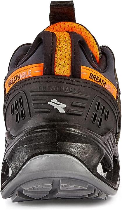 Actual product image Upower U-Power Shoes Duke Anthracite Orange Low Number (S3, 44)