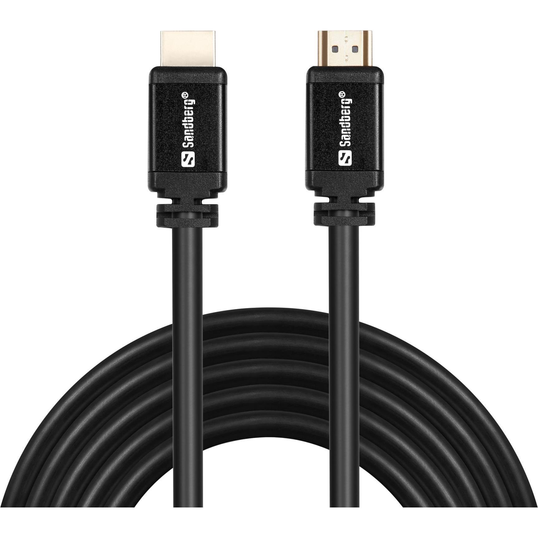 Sandberg HDMI (Typ A) — HDMI (Typ A) (3 m, HDMI), Video Kabel