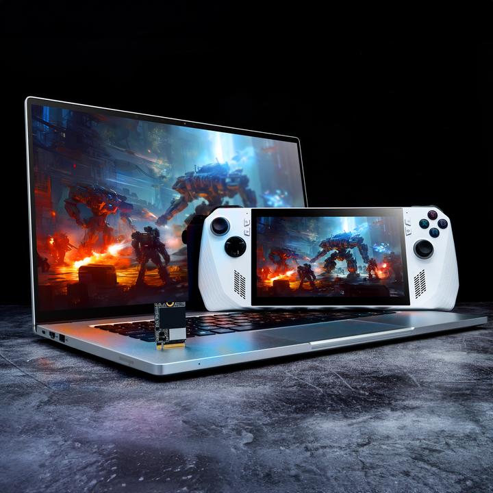 Image du produit Adata SSD XPG GAMMIX S55 PCIe /3./s M223 (2000 Go, M.2 2230)