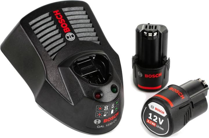 Actual product image Bosch Professional Bosch GSC 12 V-13 Battery Sheet Metal Shears L-Boxx ready + 2x 2.0Ah + charger