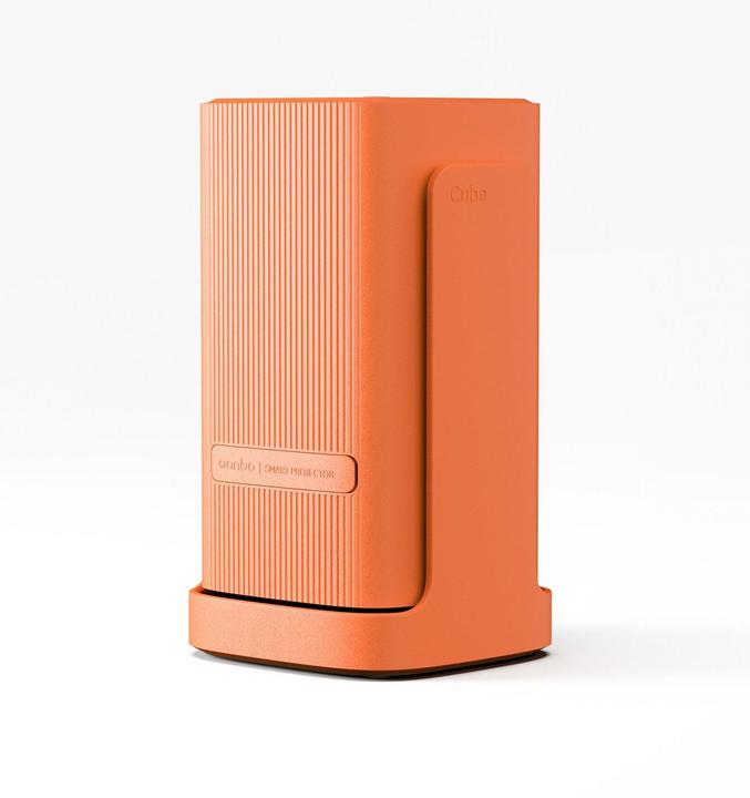 Actual product image Wanbo CUBE 1 PROJECTOR, CANYON ORANGE, ANDROID TV 11, 200 ISO LUMEN, 720P, WPF14 (HD, 350 lm)