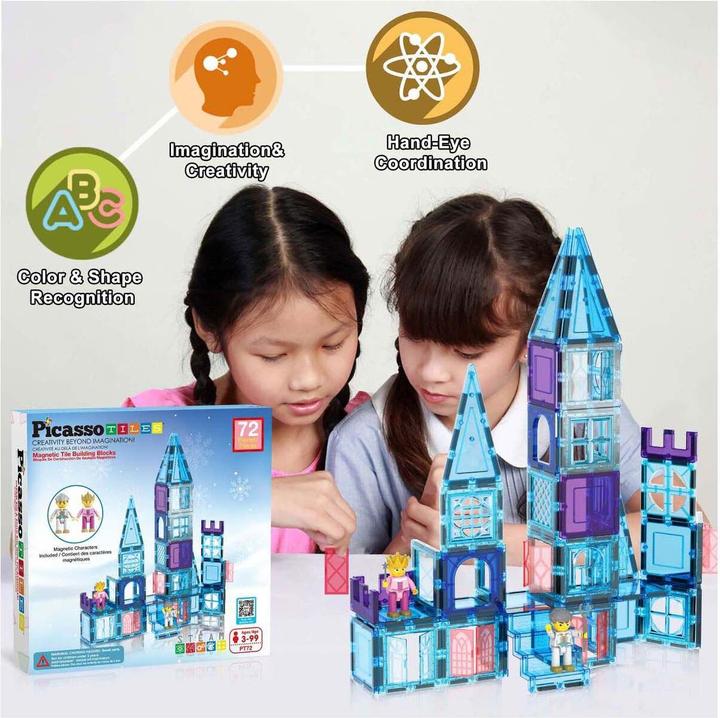 Actual product image PicassoTiles Picasso Tiles - Ice Winter Theme Set (PT22)