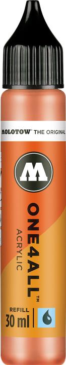 Actual product image Molotow Refill ink One4All for permanent marker 30ml peach pastel (Orange, 1 pcs.)