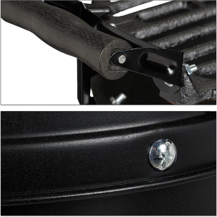 Image du produit Relaxdays Barbecue tonneau (35 cm)