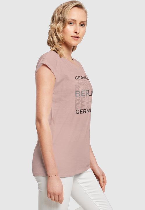 Produktbild Merchcode Ladies Berlin Extended Shoulder Tee - 112473 (S)