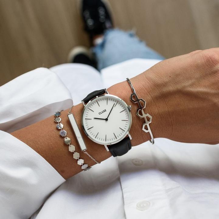 Actual product image Cluse Strap 18 mm (18 mm, Leather)