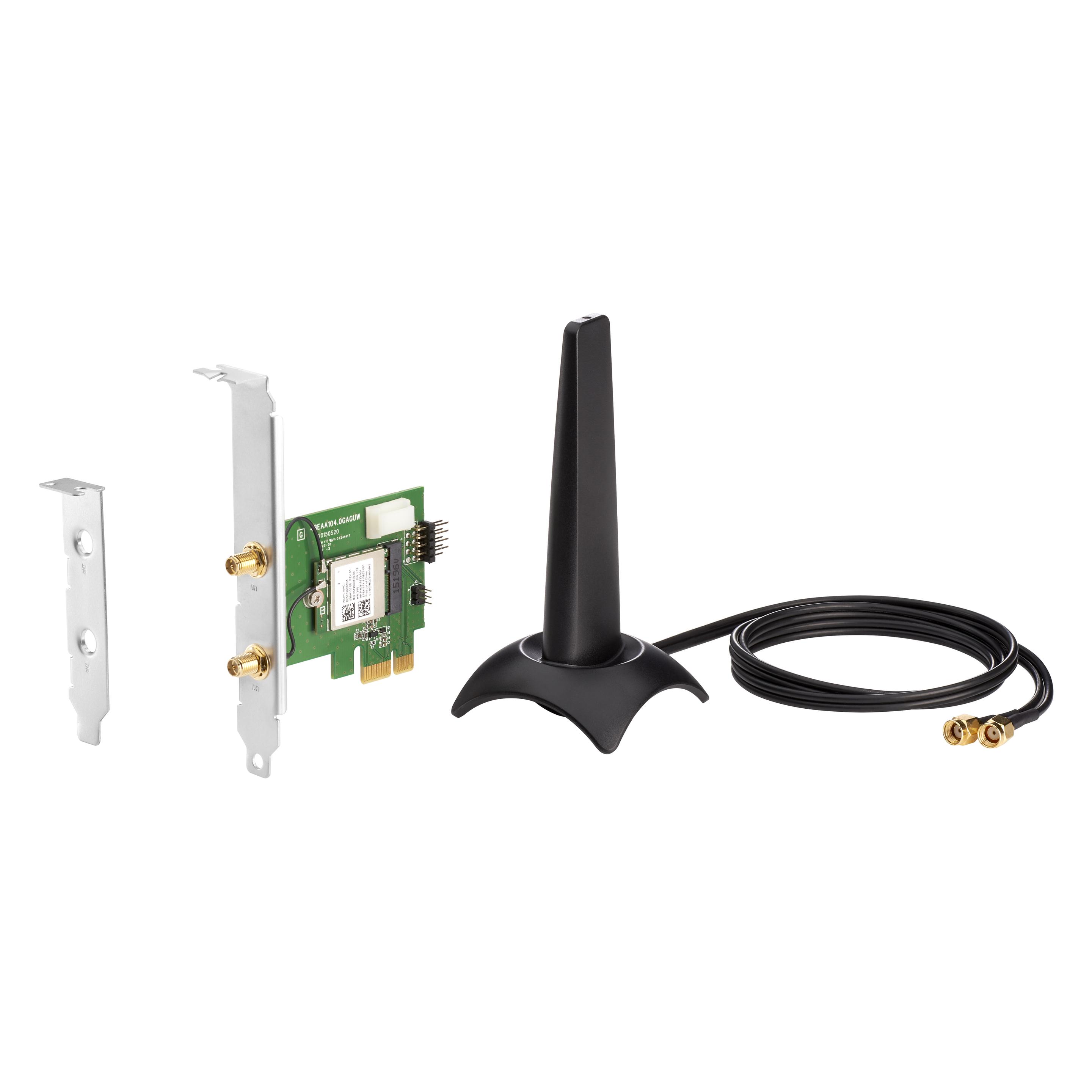HP RTL8822BE (Mini PCI Express), Netzwerkkarte, Grün