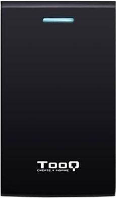 Actual product image Tooq Technology TQE-2526B Storage Drive Enclosure HDD Enclosure Black 2.5" USB (2.5")