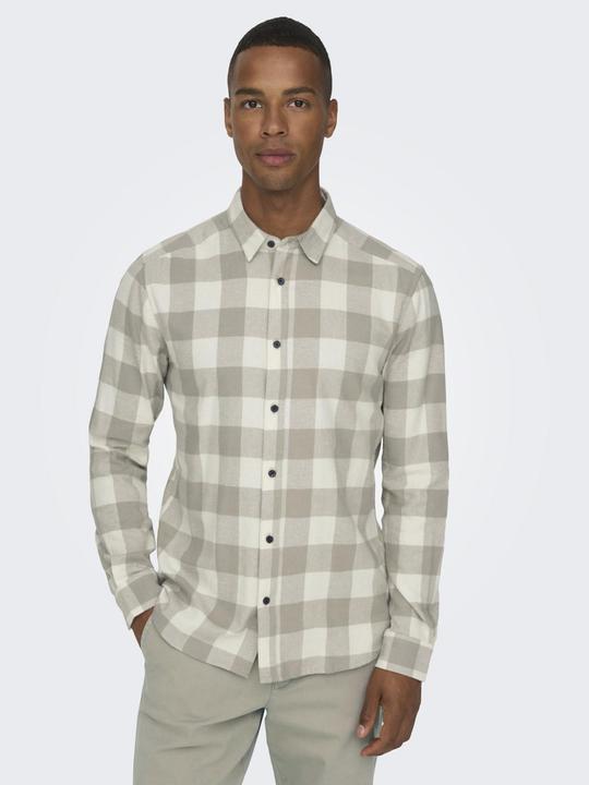 Produktbild Only & Sons Kariertes Langarmhemd (XS)