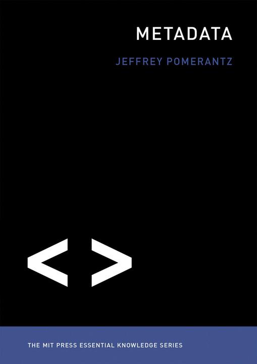 Produktbild Metadata (Englisch, Jeffrey Pomerantz, 2015)