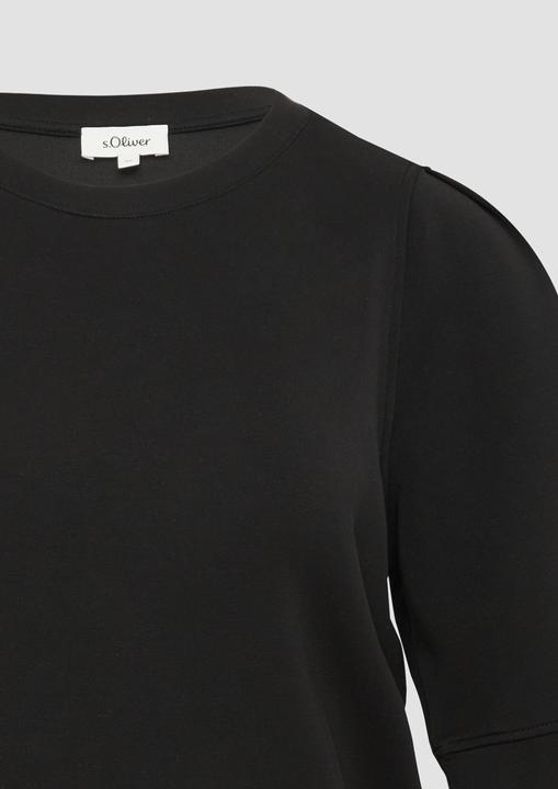 Actual product image S.Oliver Sweatshirt Scuba-Sweatshirt mit Faltendetails (44)