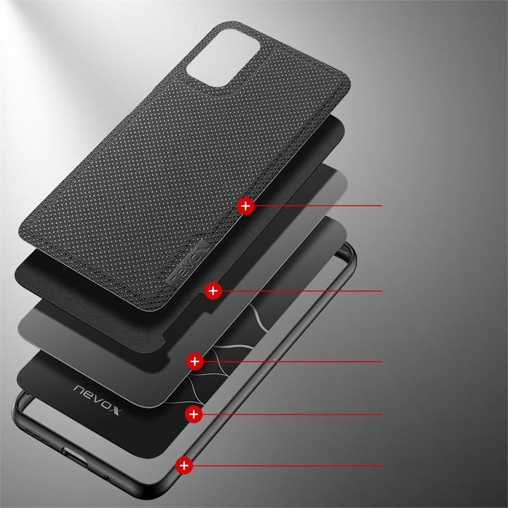Actual product image Nevox StyleShell NYLO Cell Phone Protective Case 16.9 cm (6.67" ) Cover Black (Xiaomi Redmi Note 10 Pro)