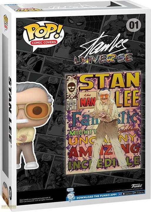 Actual product image Funko POP Comic Cover Stan Lee