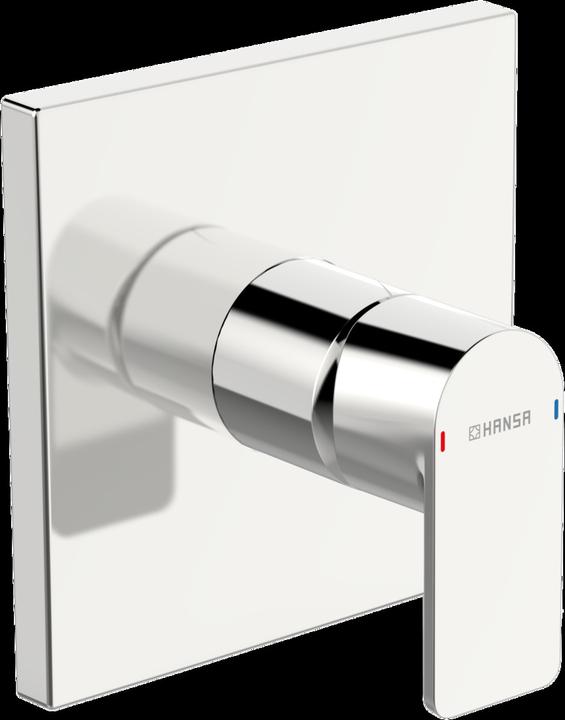 Produktbild Hansa HANSASTELA Fertigset für Brause-Batterie, Rosette eckig, 87859073