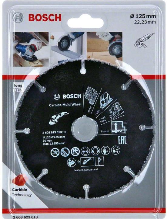 Produktbild Bosch Professional Zubehör Carbide Multi Wheel