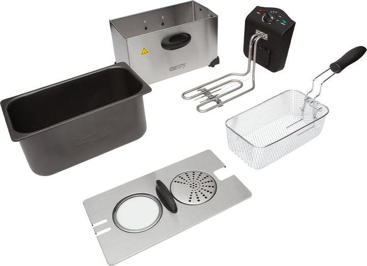 Produktbild Camry CR 4909 Eins/Eine(r) Eigenständig Heissluftfritteuse, Satinierter Stahl