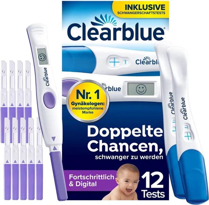 Produktbild Clearblue Ovulation und Schwangerschaftstest (1 x)