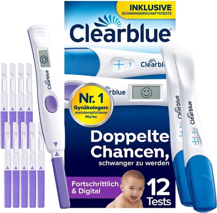 Produktbild Clearblue Ovulation und Schwangerschaftstest (1 x)