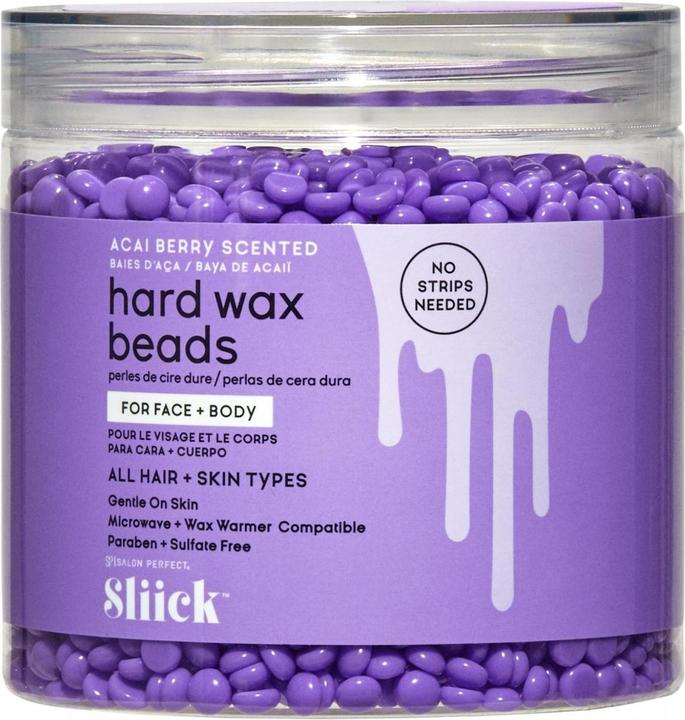 Immagine prodotto Salon Perfect Perle di cera dura all'Acai 226g - Ceretta a domicilio pelle liscia (1 x, 226 g)