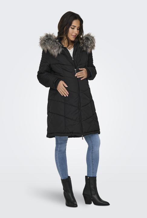 Immagine prodotto Only Maternity Cappuccio Polsini a coste Cappotto Cappotto (S)