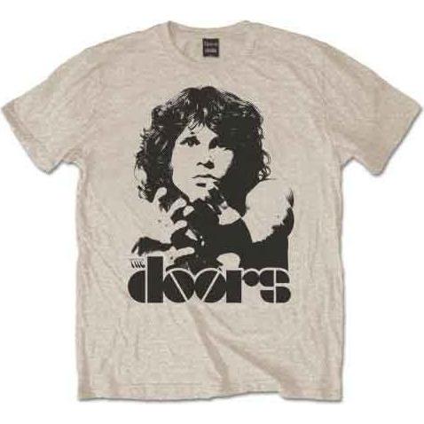 The  Doors, Uomini, Maglietta, Break on Through, Beige, (M)