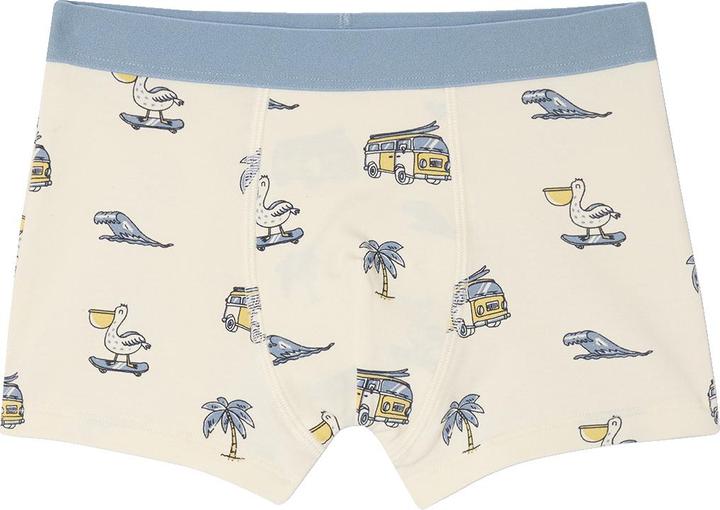 Immagine prodotto Vertbaudet Bio-Kollektion: 5er-Pack Jungen Stretch-Boxershorts (92, Confezione da 5 pezzi)