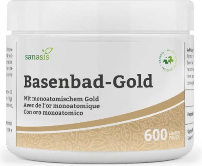 Actual product image Sanasis Basenbad-Gold (600g) (Bath salts)