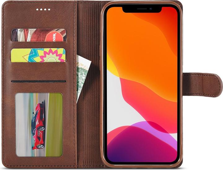 Immagine prodotto Ueli Express Leder Buch Etui Tasche mit Kartenfach (Apple iPhone 13 Pro)