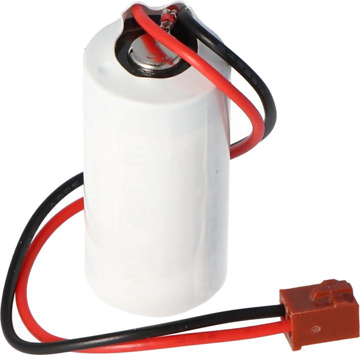 Produktbild AccuCell Batterie CR17335SE-R mit Kabel und Stecker, Fanuc A98L-0031-0006 (1 Stk., Gerätespezifisch, 1200 mAh)