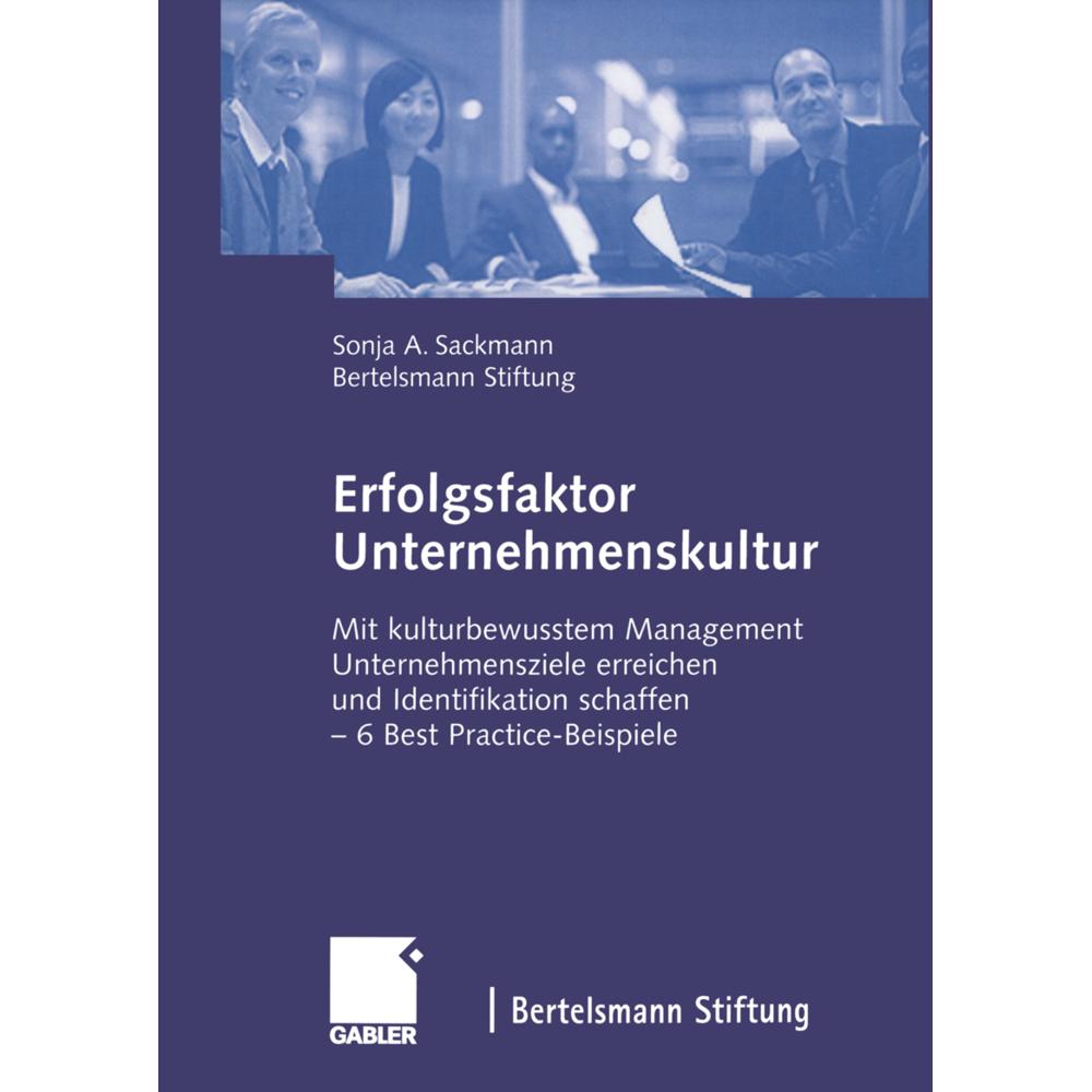Erfolgsfaktor Unternehmenskultur, Fachbücher von Sonja Sackmann