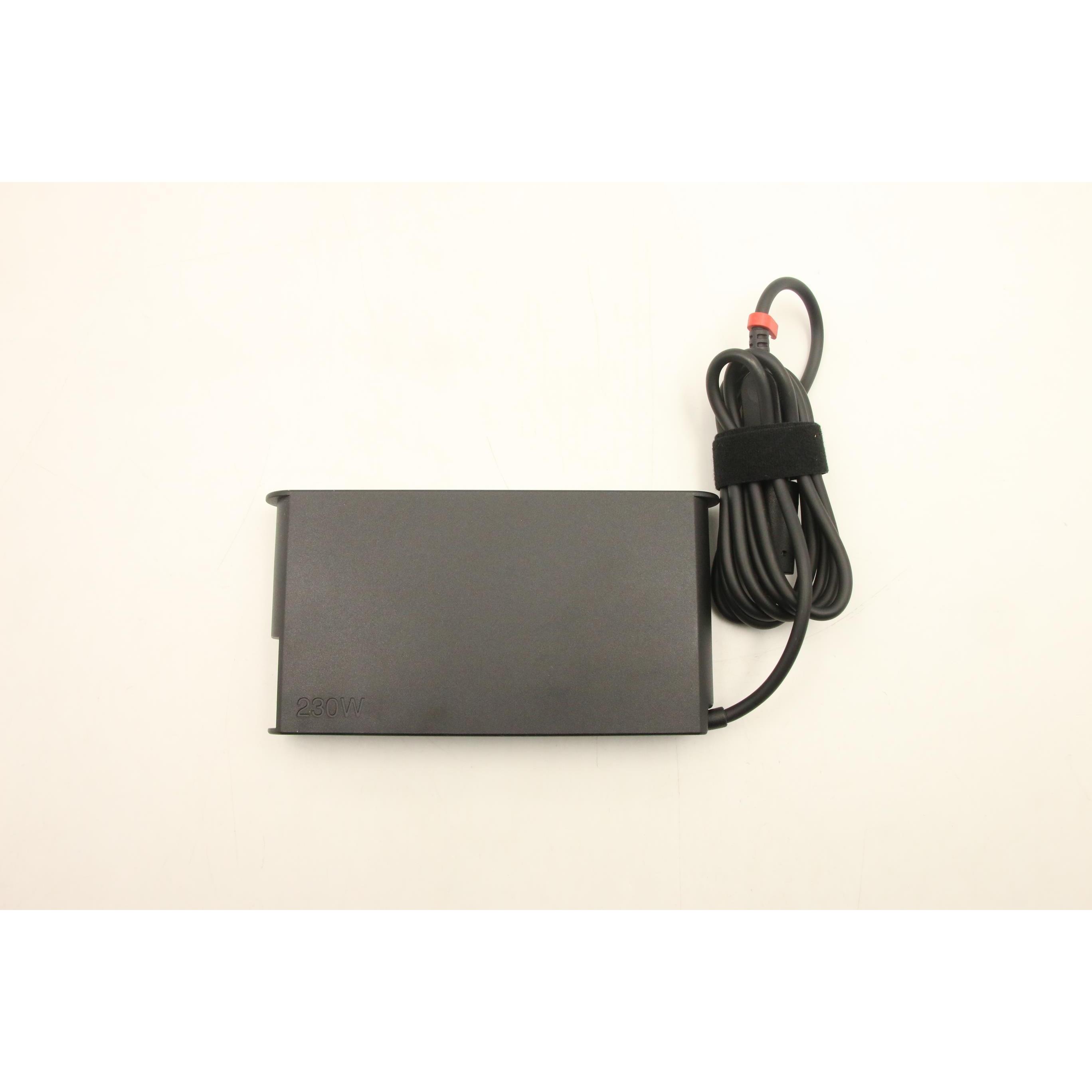 Lenovo CRU,AC ADAPTER,Rectangle slim (230 W), Notebook Netzteil, Schwarz