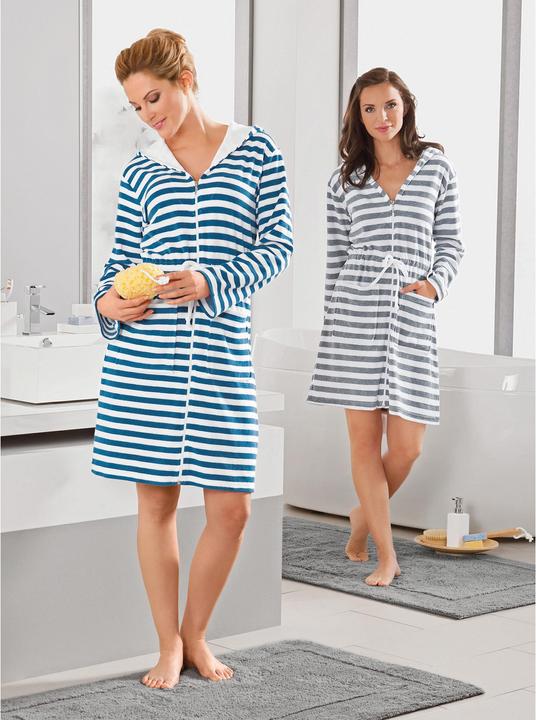 Actual product image Erwin Müller Ladies bathrobe with hood (48, 50)