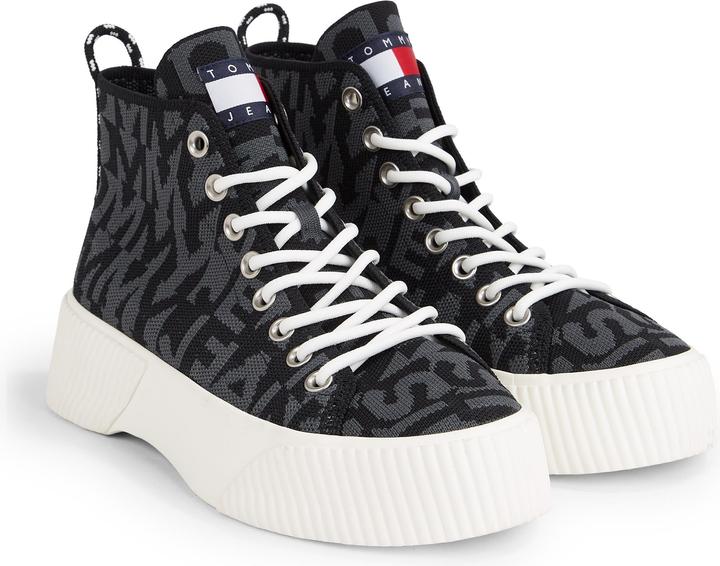 Actual product image Tommy Hilfiger Women's high-top sneaker Vulc knitted Mc (36)