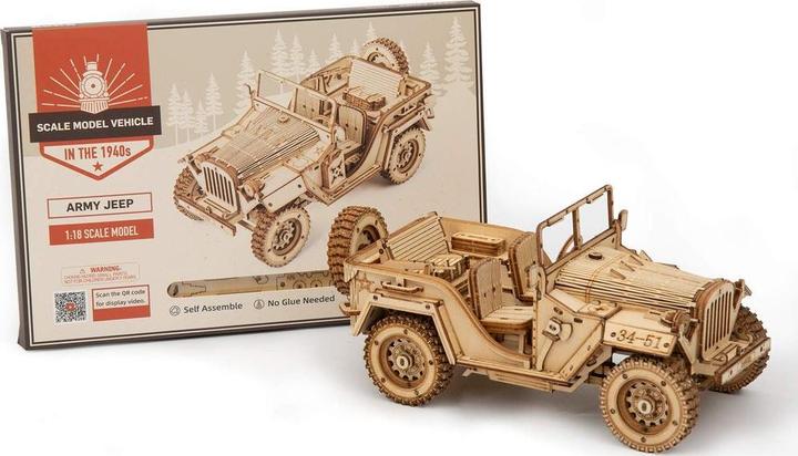 Actual product image Rokr MC701 - Army Field Car