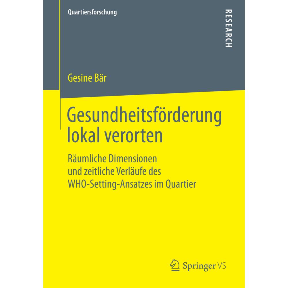 Gesundheitsförderung lokal verorten, Fachbücher