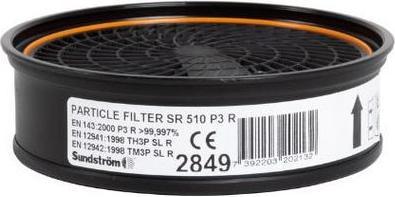 Actual product image Sundström Replacement Particle Filter SR 510 P3 for Pandemic Flu Kit SR100 (P3 R, 1 x)