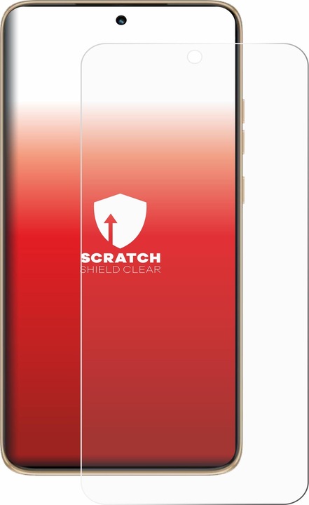 Actual product image upscreen Screen protector Screen protector film Clear Transparent (1 Piece, Motorola Edge 50 Neo)