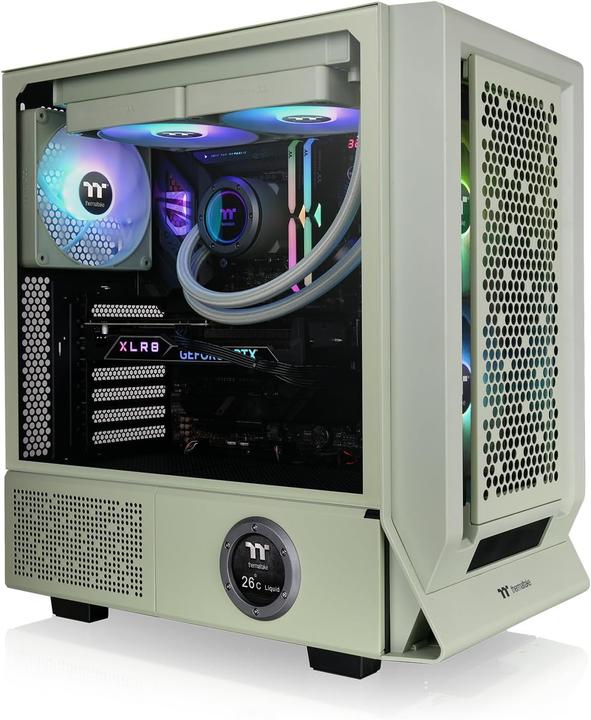 Actual product image Thermaltake Ceres 350 MX Matcha Green (ATX, mATX, Mini-ITX)