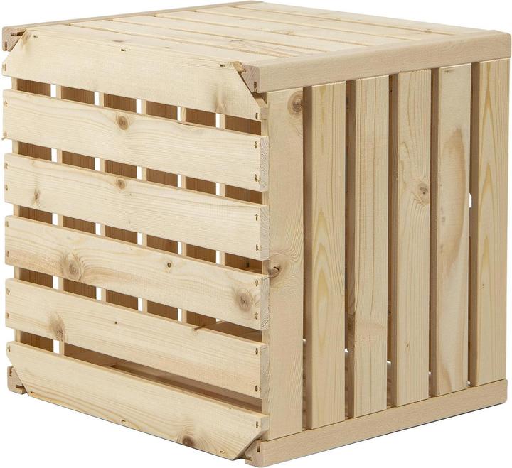 Immagine prodotto Holz Zollhaus Molestie in legno (35 x 35 x 35 cm, 42.80 l)