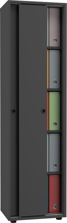Immagine prodotto VCM Büroschrank Aktenschrank Ulas 5fach (49 x 38 x 168 cm)