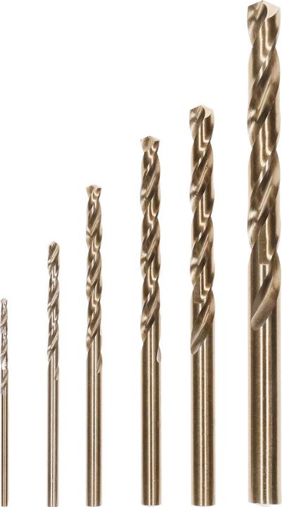 Actual product image Bosch Professional Zubehör PRO Stainless Steel HSS-Co twist drill bit set, 6 pcs. (Ø2-8mm)