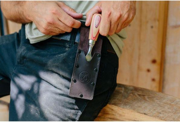 Produktbild Kirschen W.I.N.A.C. Kurzbeitel Lederholster, 35 mm (35 mm)