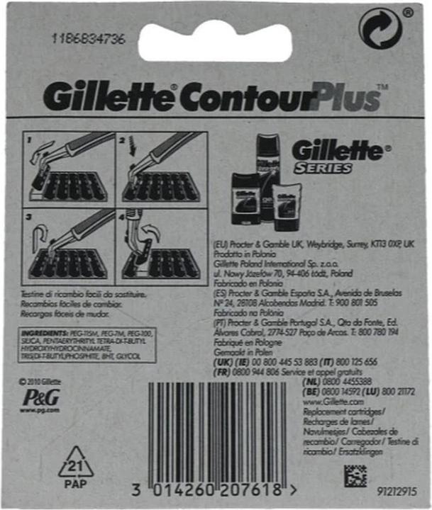 Immagine prodotto Gillette Contorno Plus (10 x)