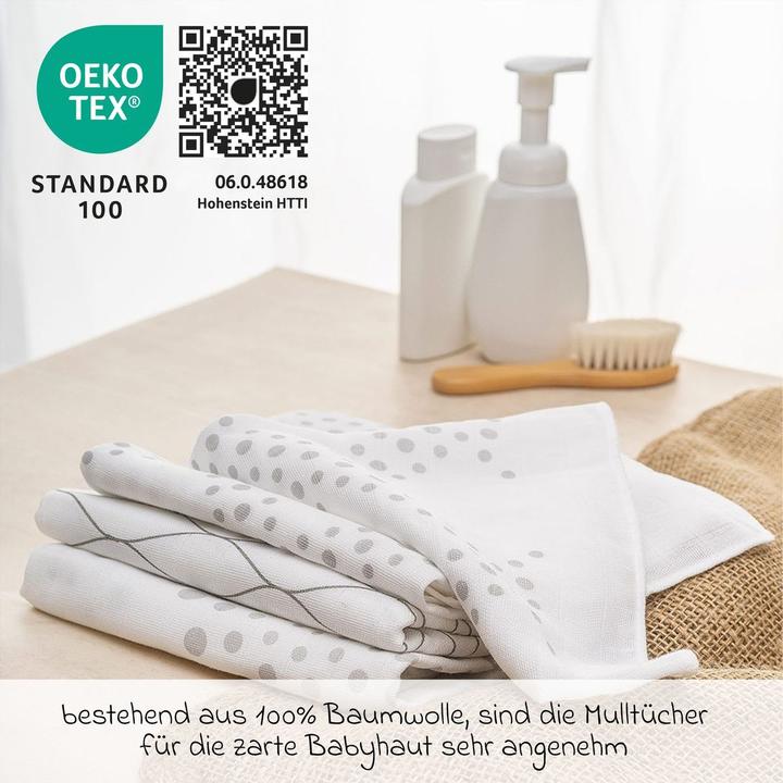 Produktbild MiaMia 5-tlg. PP-Flaschen-Set 260 ml mit Silikon-Trinksauger (260 ml)